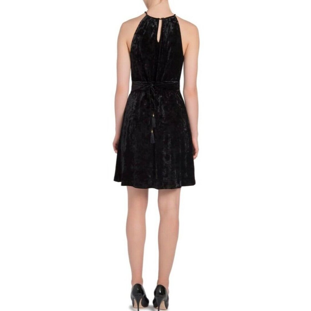 NWT Lysse Willa Crushed Black Velvet Dress - Picture 2 of 13
